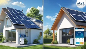 Generate your own solar power with Alma Solar Kits. Complete systems, app support, and significant savings for homes and businesses.