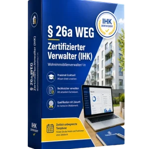 IHK Prüfungsvorbereitungslehrgang · § 26a WEG zertifizierter Verwalter (IHK